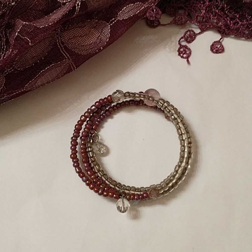 🎈3/$12 Handmade Wrap bracelet!